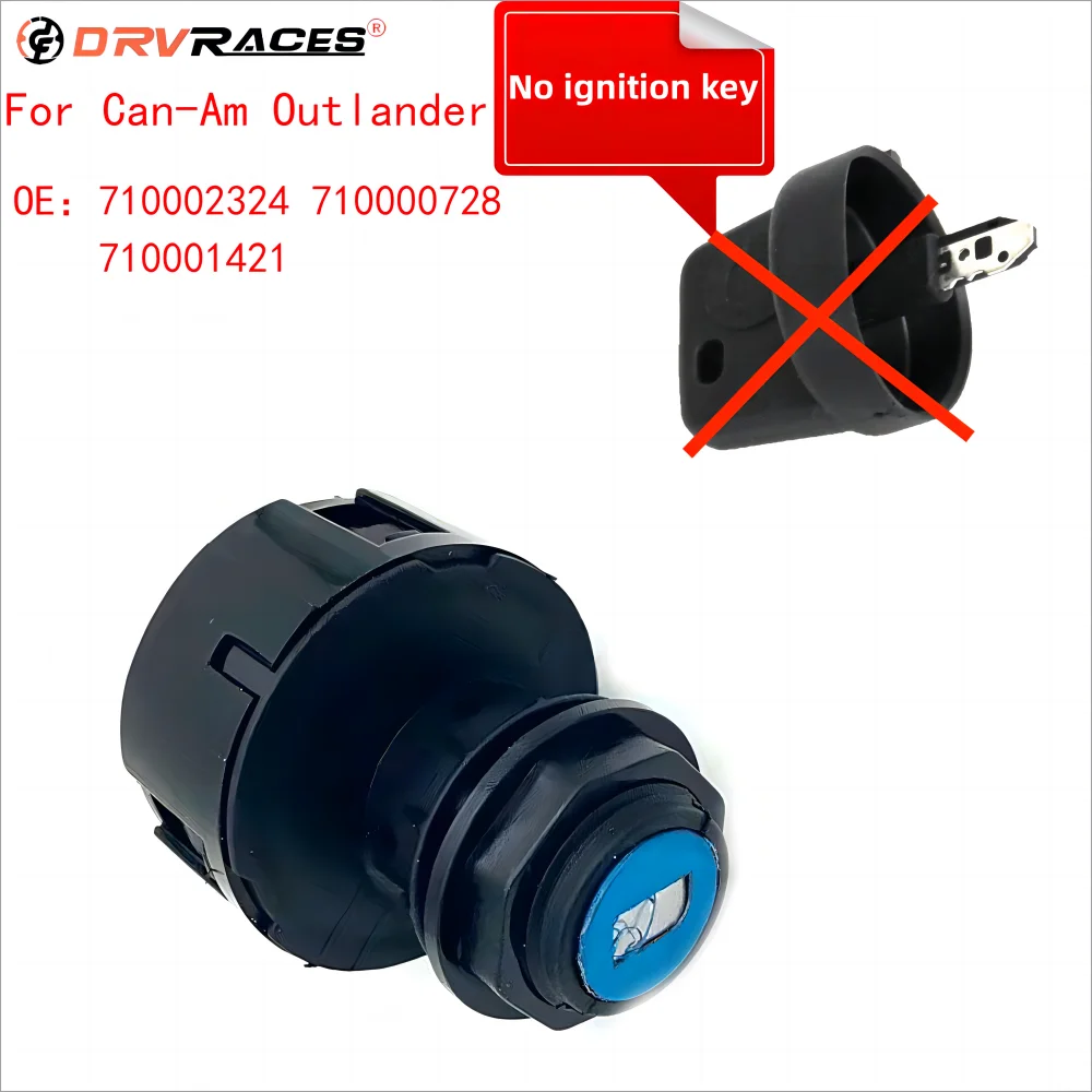 ATV Ignition Switch Without Key for Can-Am Outlander Max 400 500 650 800 800R Renegade 500 800 R 710002324 710000728 710001421