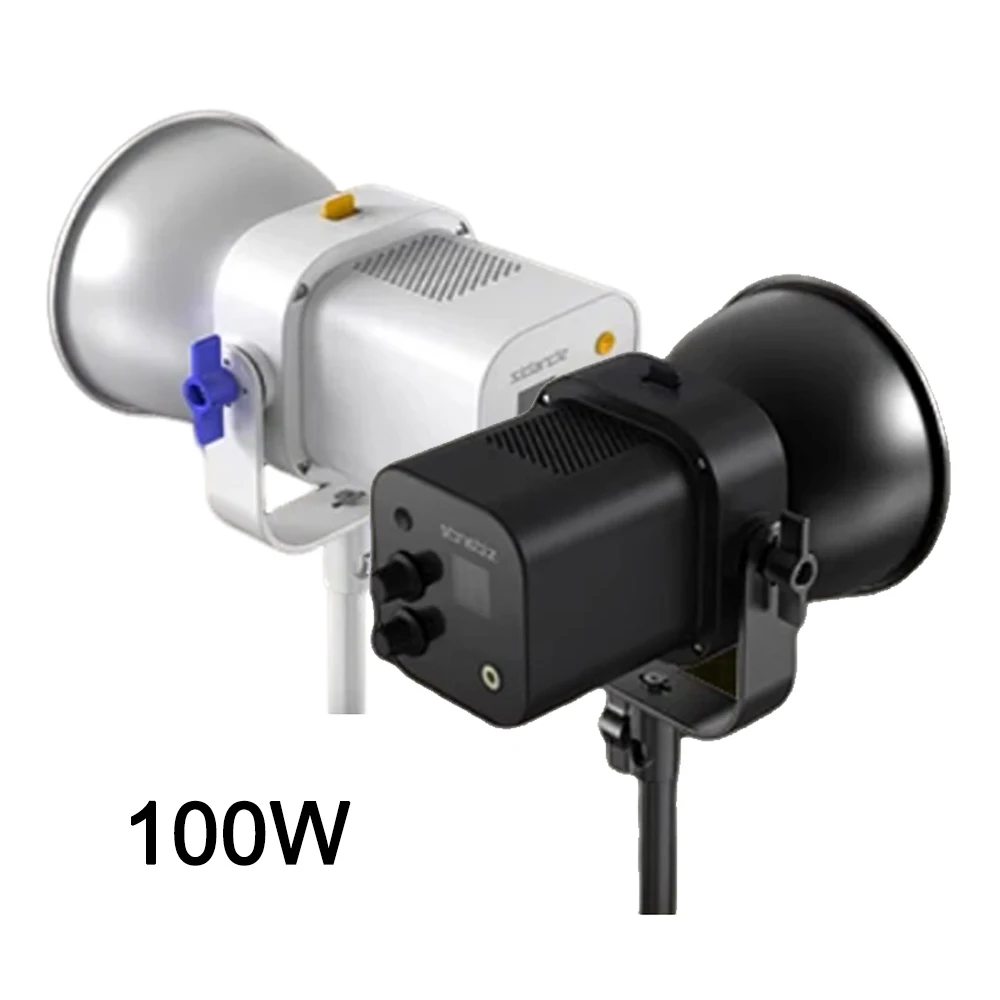SIDANDE 100W COB видео светильник Bi-color 2500K-6500K Bowens Mount Непрерывная выходная фотография Освещение для прямой трансляции