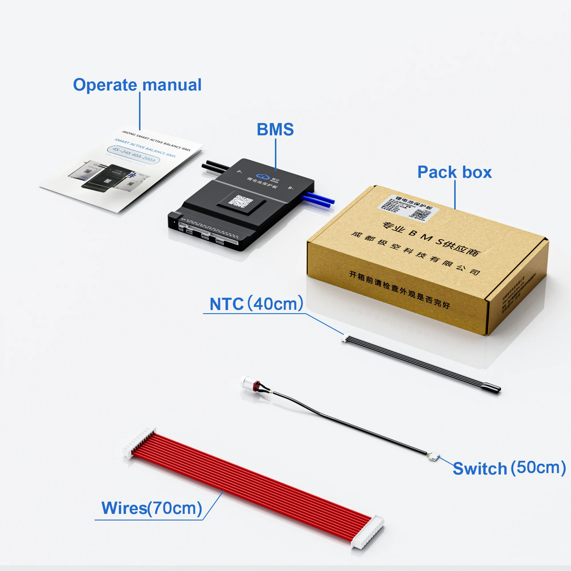 JKBMS-Pipeline de batterie au lithium intelligente, équilibre actif, B2A24S15P, BT RS485, 150A, 8S ~ 24S, Lifepo4, veion