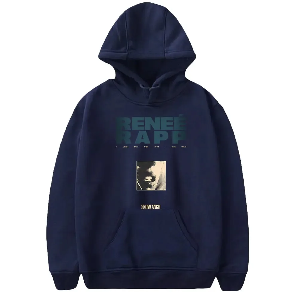 Renate Rapp Hoodie para homens, pulôver unissex casual, streetwear masculino, Moletons com, Capuz, 2024