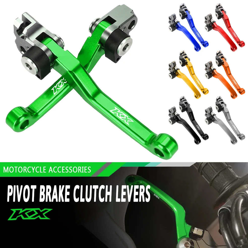 Motorcycle Accessories Pivot Brake Clutch Levers Dirt Pit Bike Handle For KAWASAK KX250F KX 250F 2013 2014 2015 2017 2018 2019