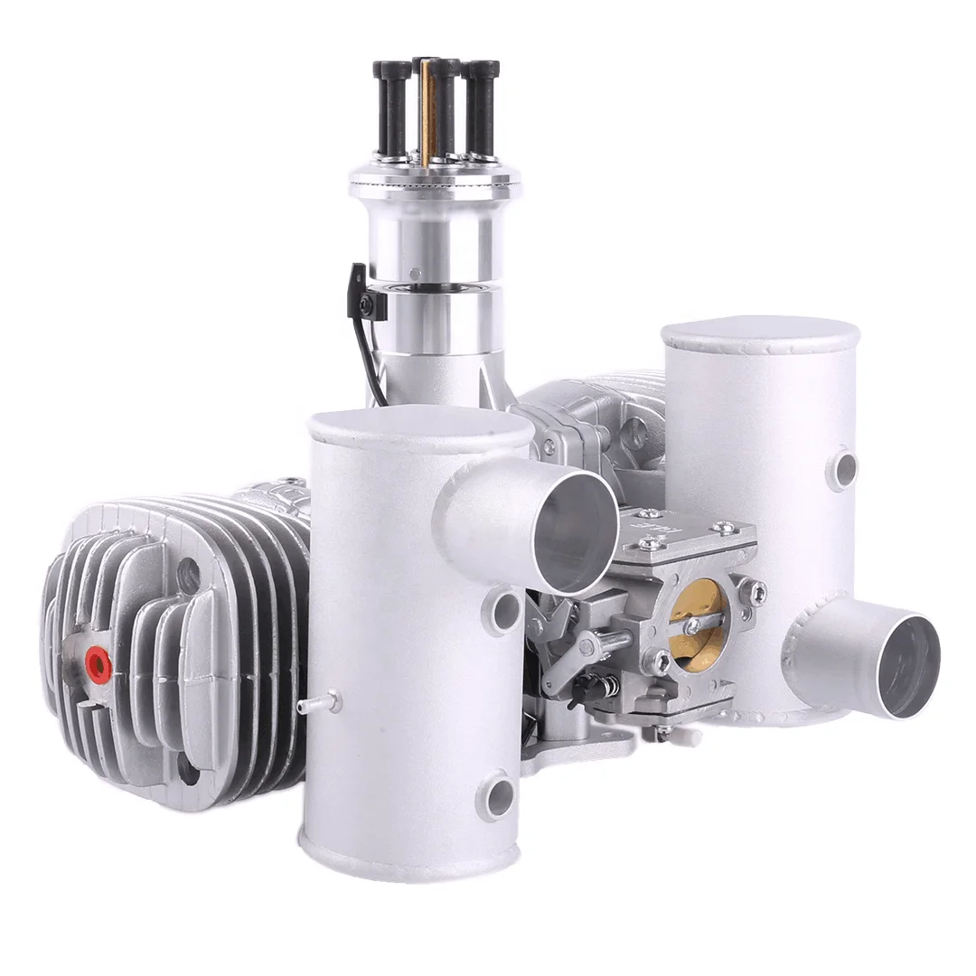 

DLE170 Engine Model Twin-cylinder Engine Two-stroke Side Exhaust Naturally Air-cooled Manual Start DLE 170CC