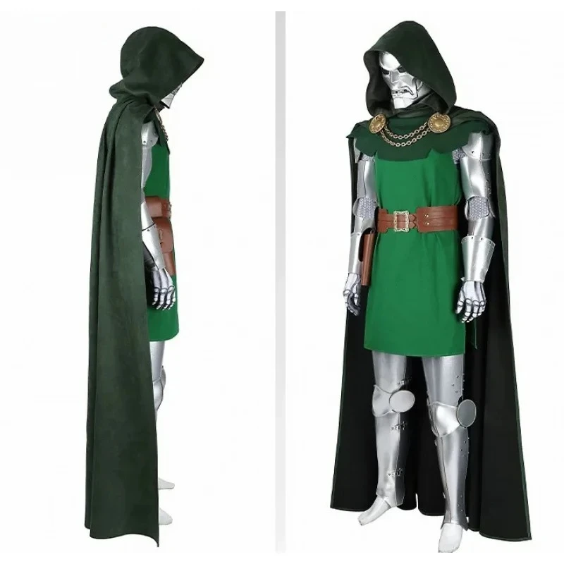 Фантастический костюм для косплея Four Doctor Doom Victor Von Doom, полный комплект, наряд для ролевых игр на Хэллоуин, мужской костюм HERO Cos