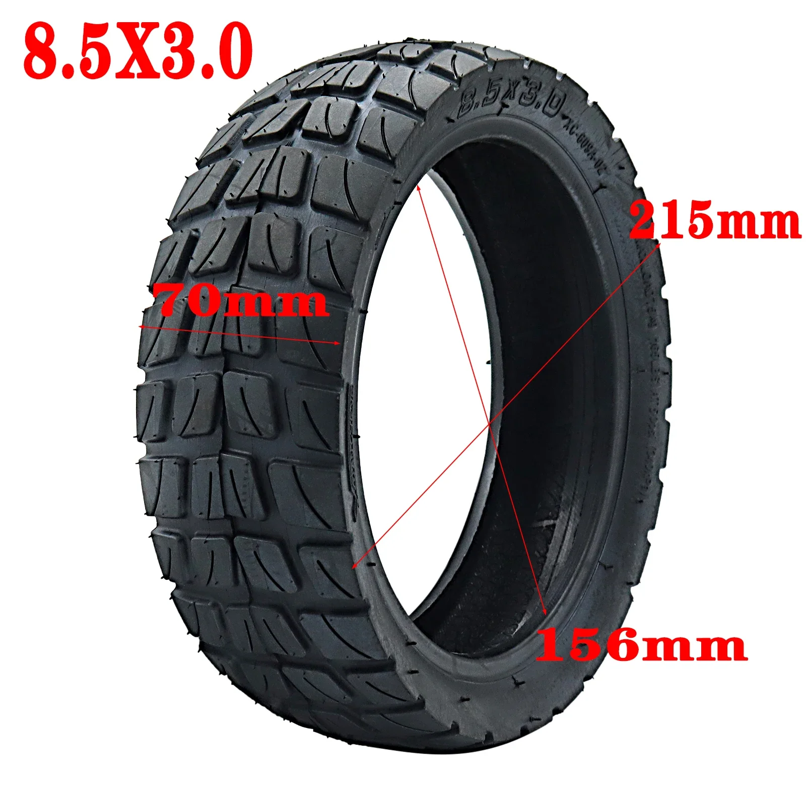 8.5x3.0 Off-road Tire for Dualtron Mini and Xiaomi M365/Pro Electric Scooter Tyre 8 1/2x3.0 Modified Front and Rear Tires Parts