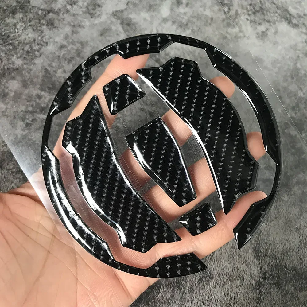 5D Carbon Fiber Motorcycle Fuel Tank Pad Cap Decals Gas Cap Sticker For Kawasaki NINJA650/ER6F Z900 R 2017 Versys X300 Ninja650