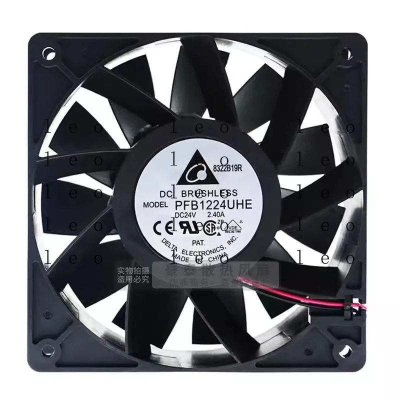 

BB for Delta PFB1224UHE 12038 DC24V 2.4A 12CM 2-Wire Inverter Cooling Fan
