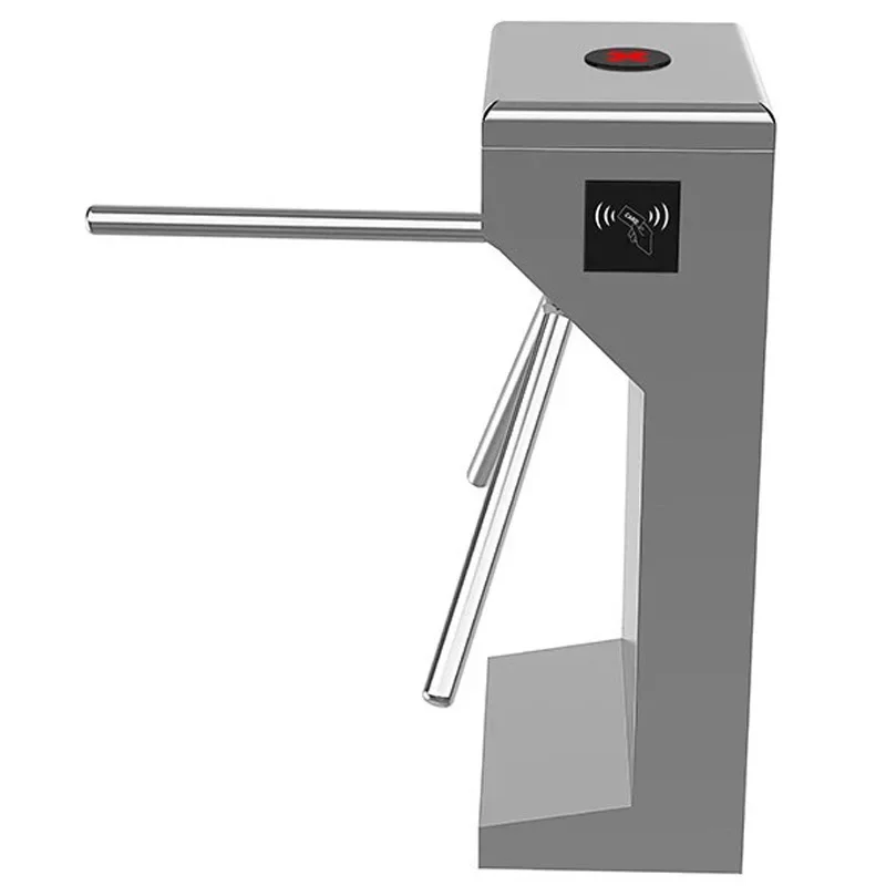 Stainless Steel Electric Tripod Gate, Manual Vertical Three-roller Mechanical Pedestrian Gate, NPC Access Control System.