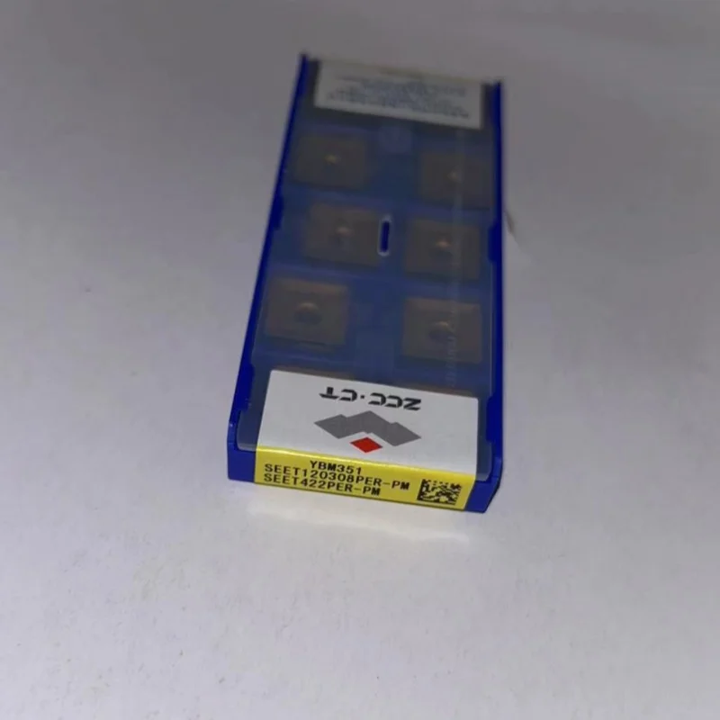 

SEET120308PER-PM YBM251 /SEET120308PER-PM YBM351 CNC turning tool blade carbide inserts Cutting Tools 10Pcs