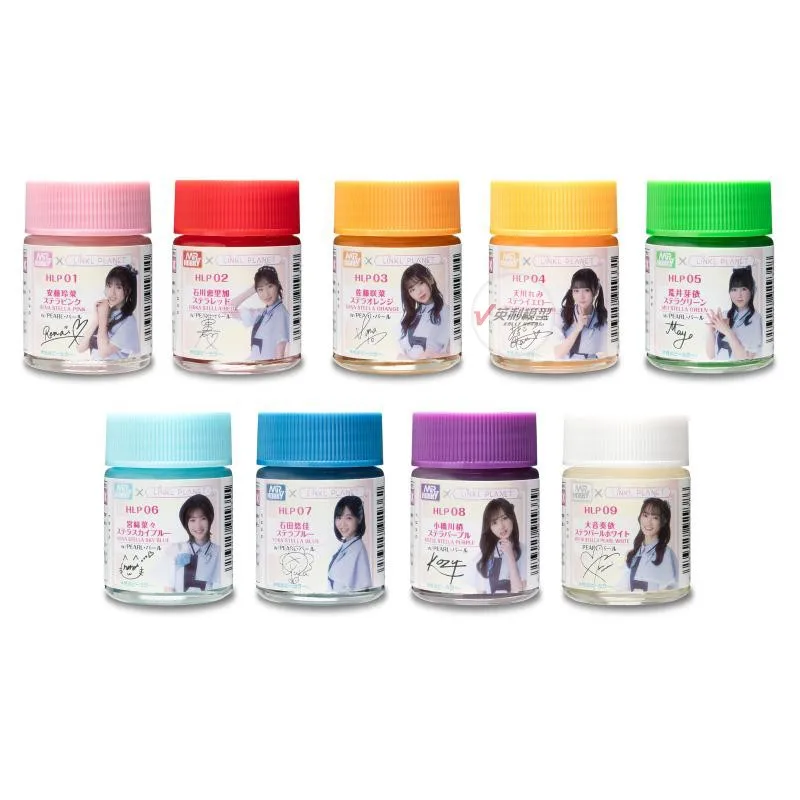 Paint MR.HOBBY Model Water-based GSI LINKL PLANET Women\'s Co Branded Collection 18ml HLP01-09