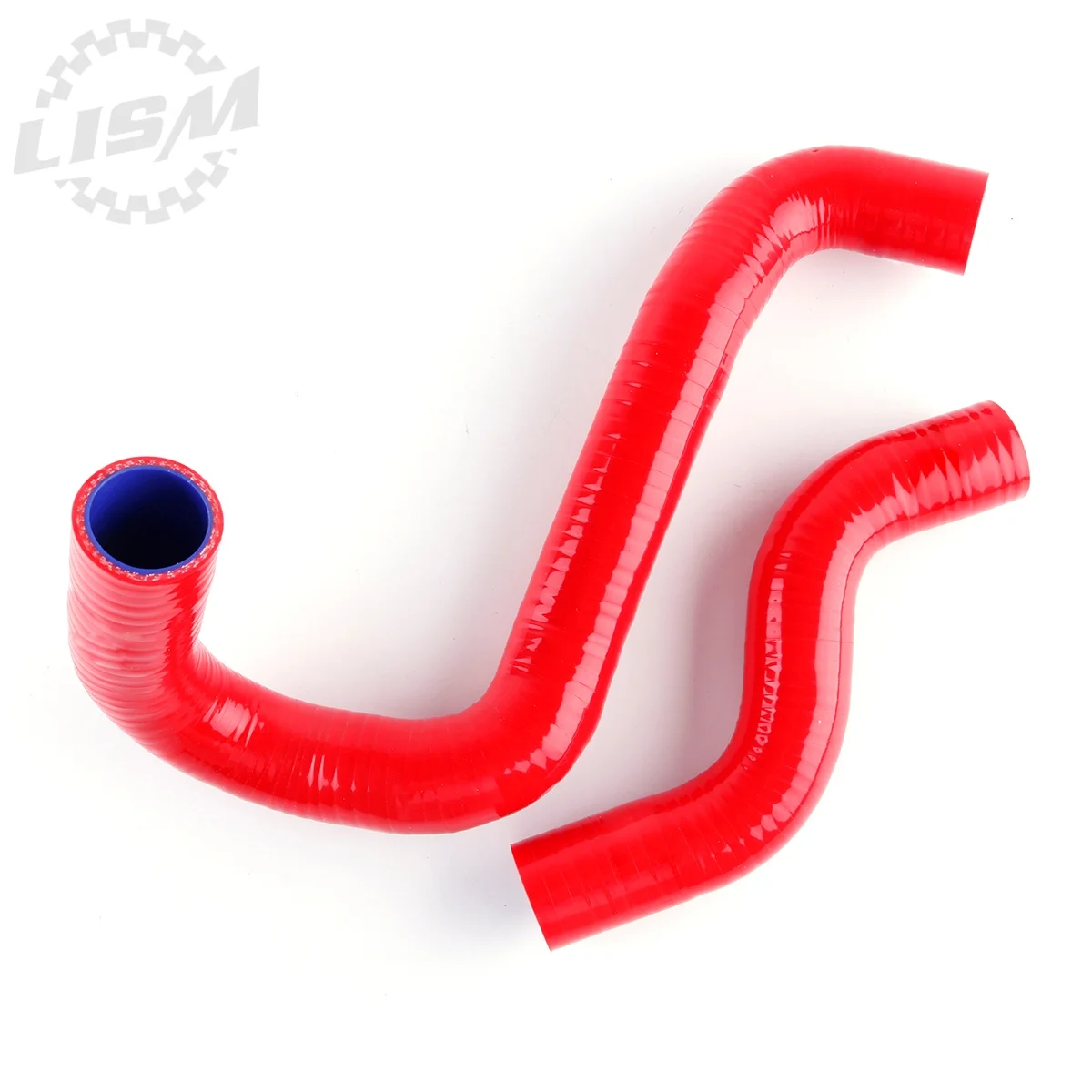 2PCS For 1975-1978 Nissan Datsun 280Z S130 2.8L 1976 1977 3-ply Silicone Coolant Radiator Hose Kit Upper and Lower Pipe Tube