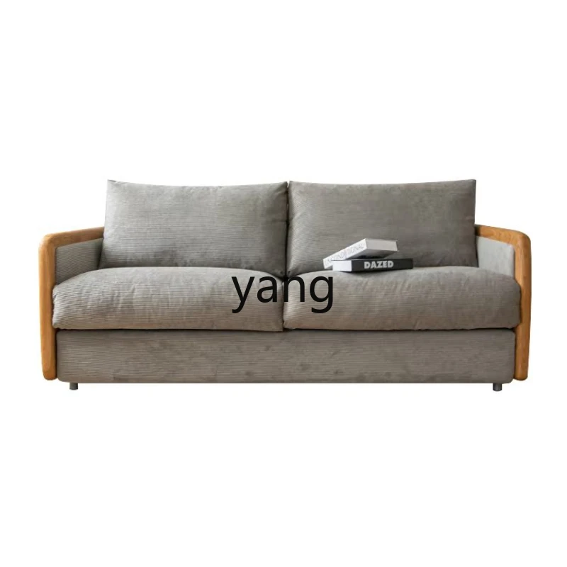 

Yhl Sofa Bed Dual-Use Small Apartment Foldable Removable and Washable Multifunctional Living Room Space-Saving Simple Modern