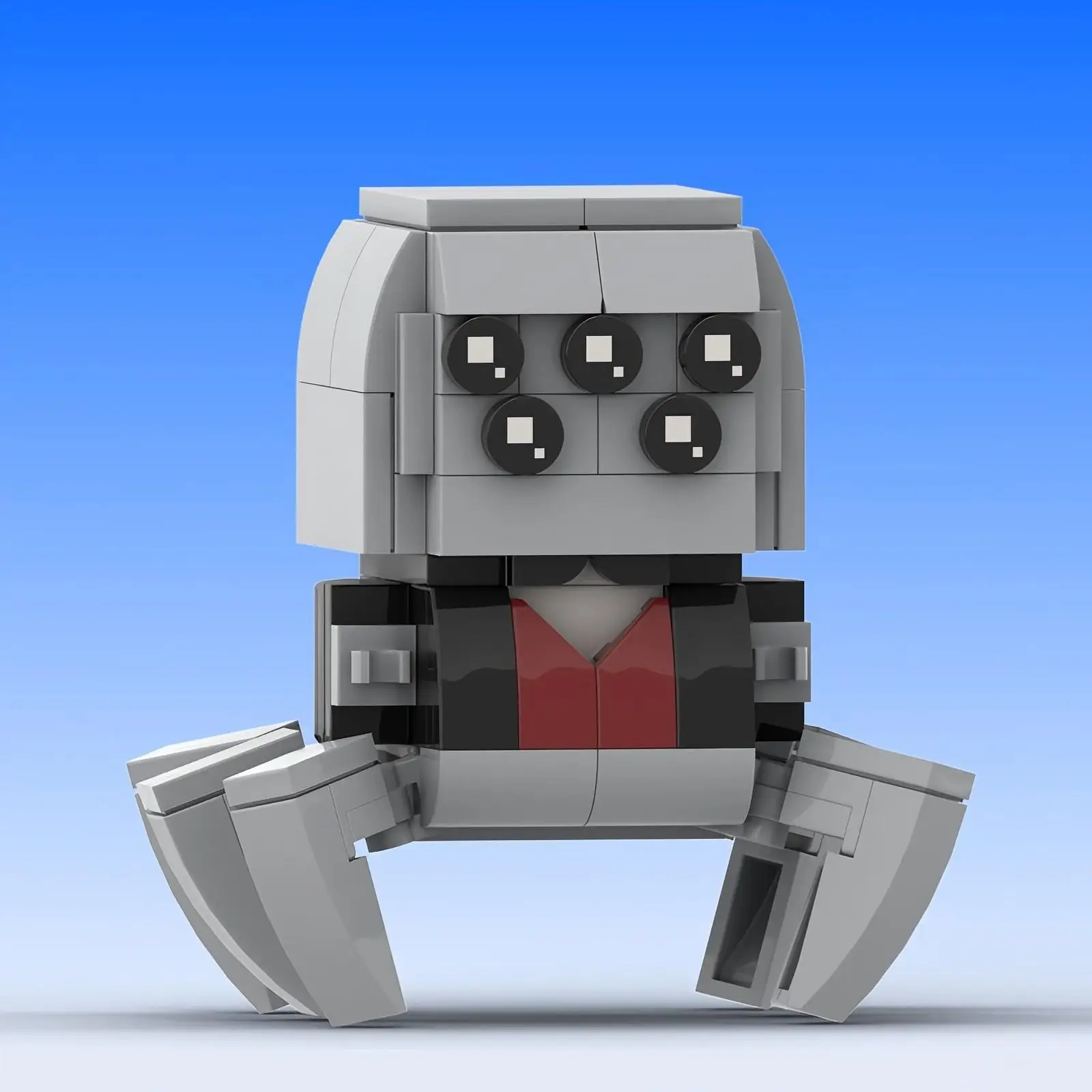 Cute Big Eye Monster Doll Building Blocks MOC Cartoon Anime Figures Monster Company Brickheadz Model Kids Assembly DIY Toys Gift