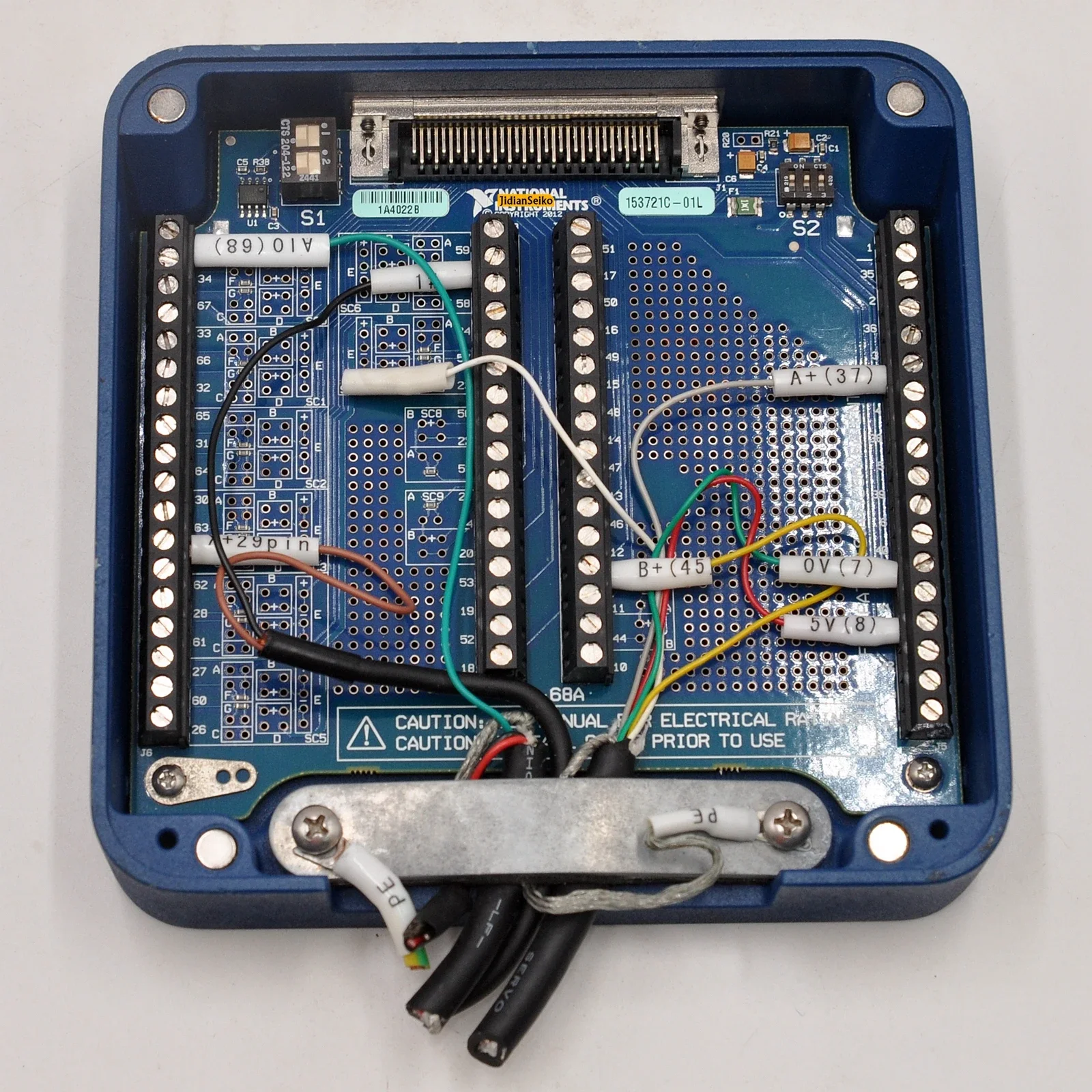 Boîte de jonction blindée à 68 broches, bornier SCB-68A