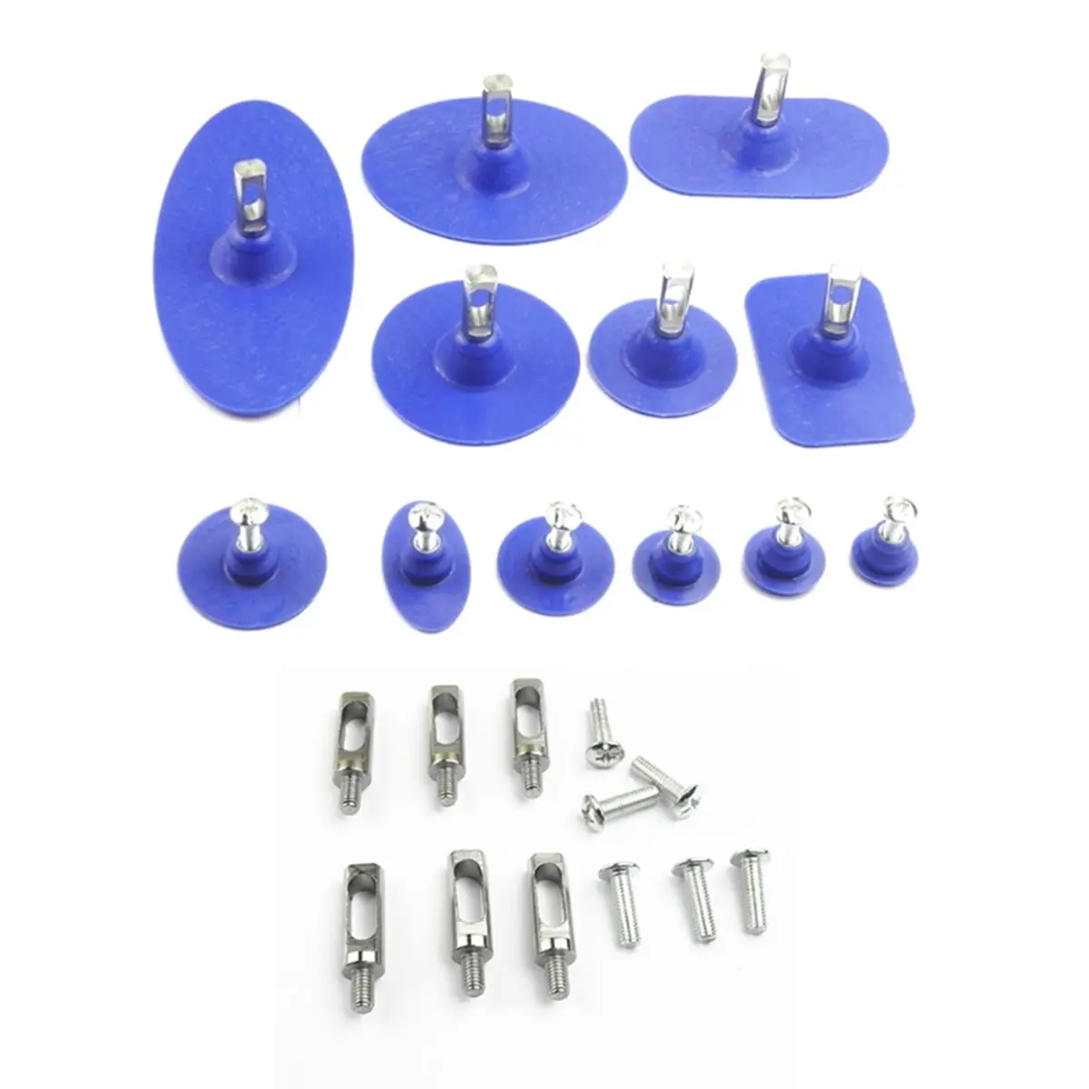 #17W (Plastic)1set Dent Puller Tabs Glue Pulling Paintless Car Dent Repair Kit,Automotive Parts & Accessories