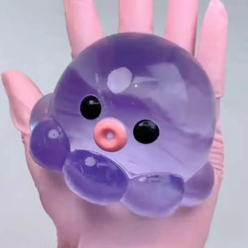 Here is your optimized title: Squeeze Sensory Octopus Popper Anti-Anxiety Fidget Toy for Adults Kids ASMR Fun Party Gift