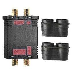 1 Pair QS8-S Anti-Spark Connector Set High Current High-temperature Nylon Copper QS8 Bullet Connector For RC Lipo Battery RC Car