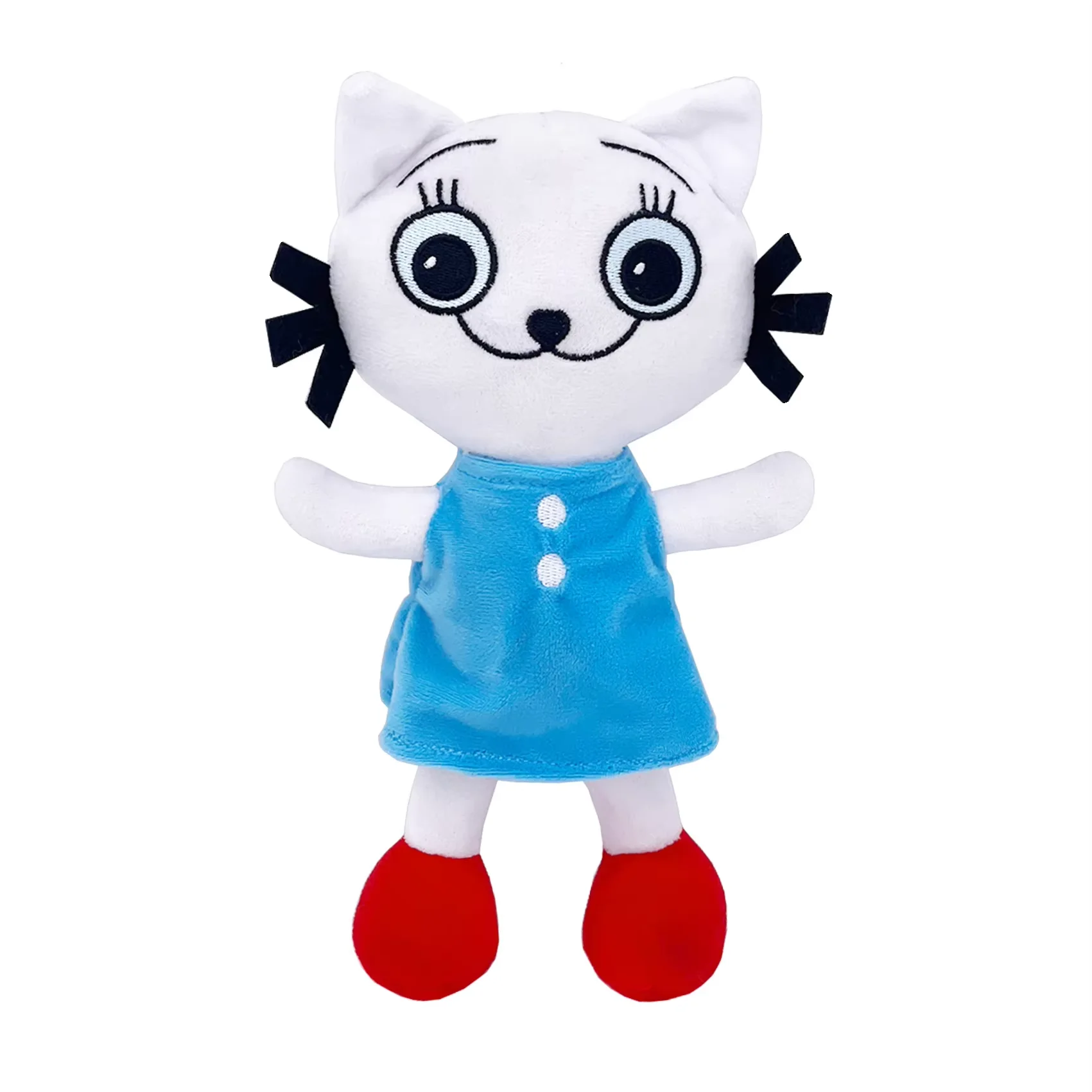 Neues Kicia Kocia Maskottchen, Kicia Kocia Puppe, Kicia Kocia Plüschtier, Merchandise, Stofftier, Weiches Spielzeug, Geburtstagsgeschenk – Detail 3