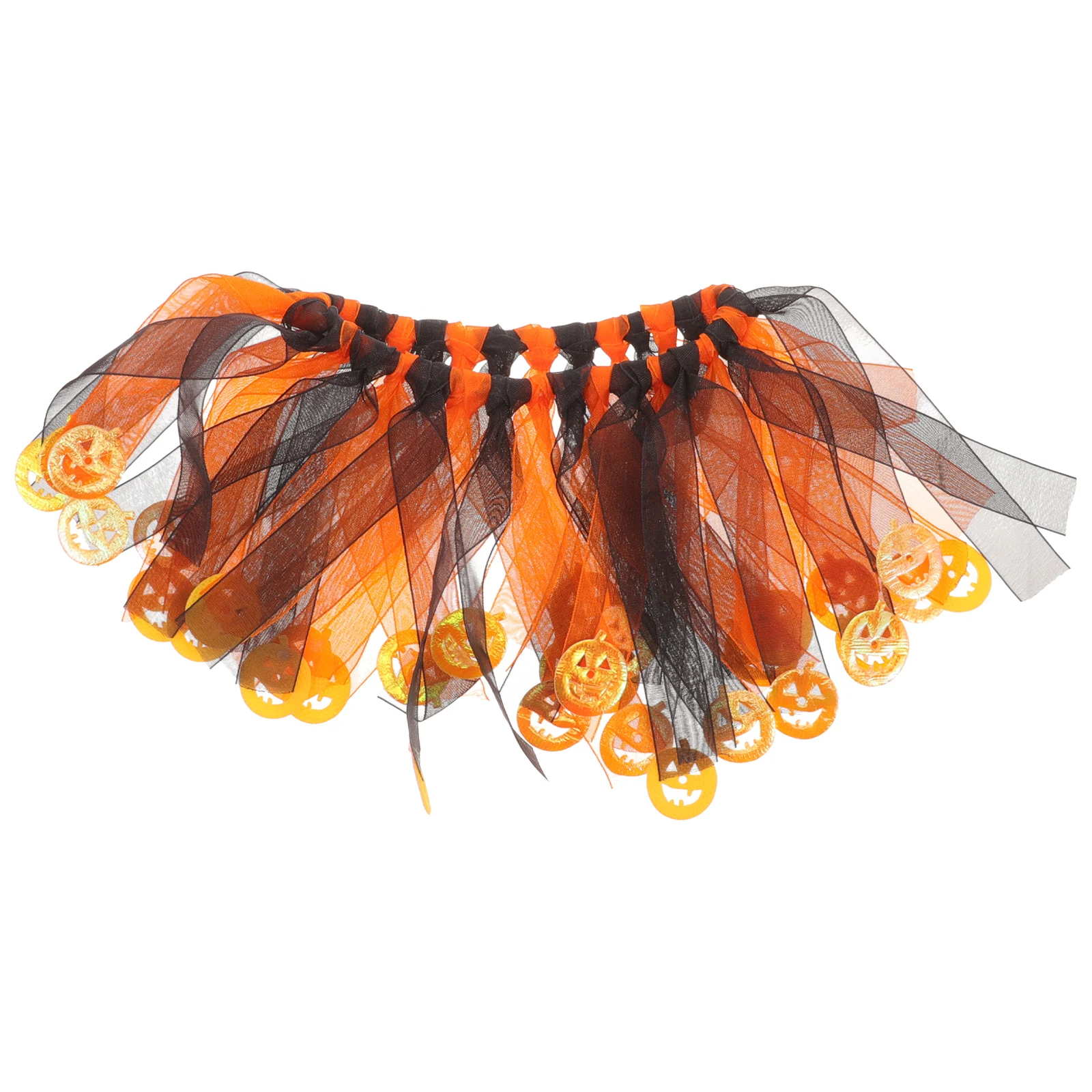 

Pet Collar Dog Supplies Decoration Accessories Orange Black Adjustable Dog Supplies On Halloween Kitten Collars Off