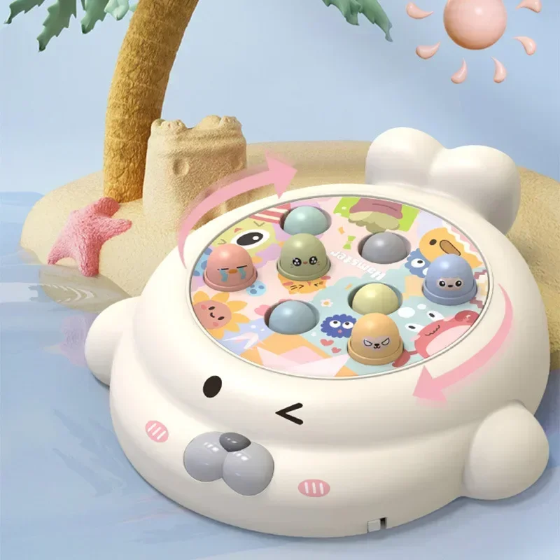 Kinder Whack-A-Mole Spielzeug Elektrische Klopfmaschine Bildung Spielzeug Tier Bord Hand-Auge Training Hammer Spiel Kinder Weihnachten geschenk