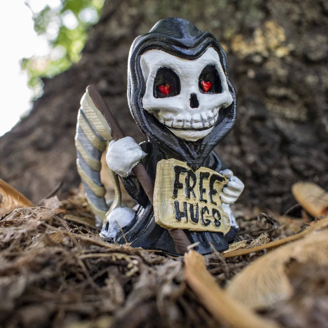 

Reaper Death Statue Resin Craft Decorative Figurine Desktop Ornament Creative Unique Collectible Home Decor