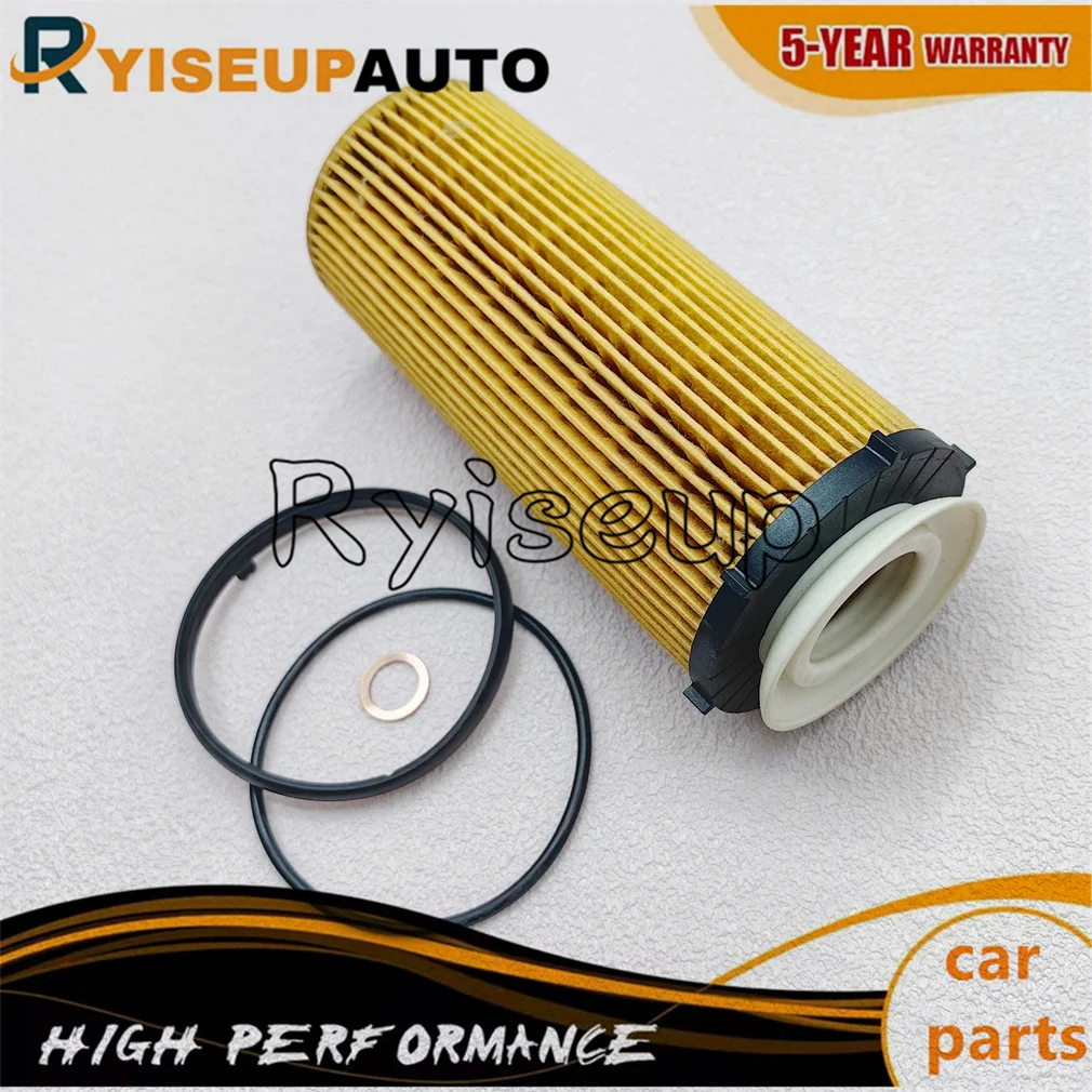 11427808443 new Car Oil Filter Kit For BMW E70 E71 E90 E91 E92 F02 F07 F10 F11 325d 330d 530d 730d X5 X6 30d N57 view 3