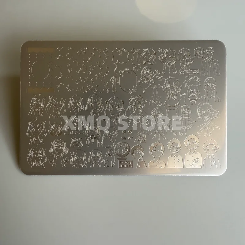 XMQ NAIL ART STAMPING PLATAS L - Nail Art France reseña y precio