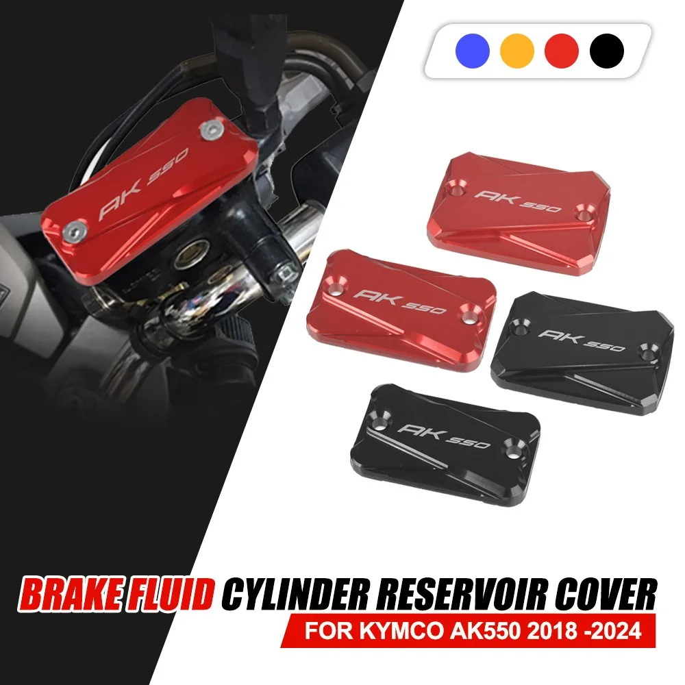 

Motorcycle Front Brake Fluid Reservoir Cylinder Cover Oil Tank Cap For KYMCO AK550 AK 550 2018 2019 2020 2021 2022 2023 2024