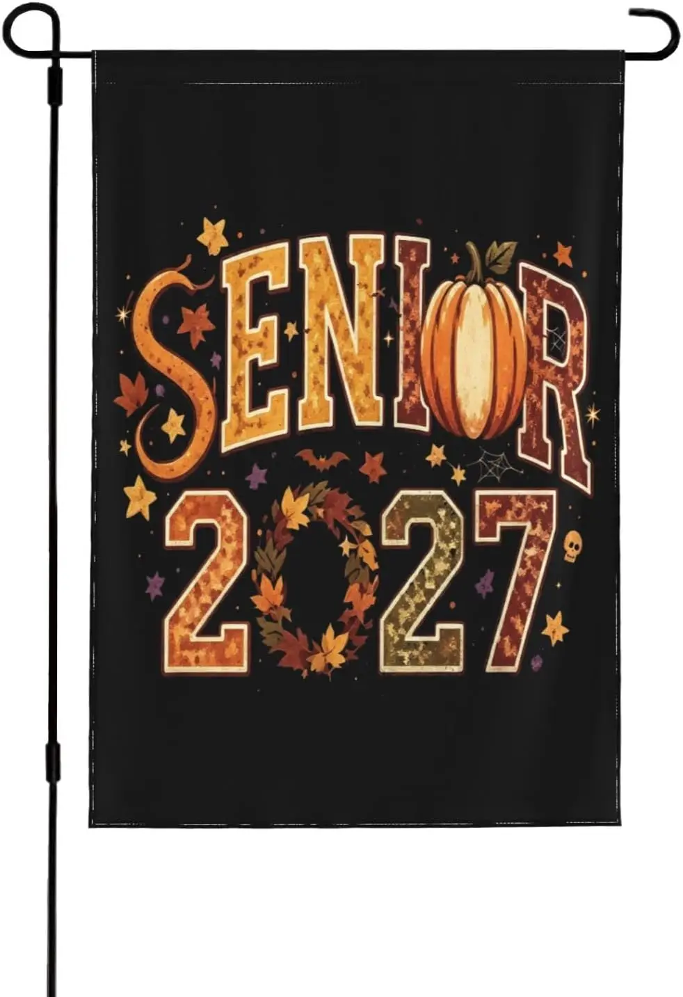 Senior 2027 flag Class Of 2027 Graduation Gift Thanksgiving Double Sided Garden Flag 12x18 Inch Banner yyi