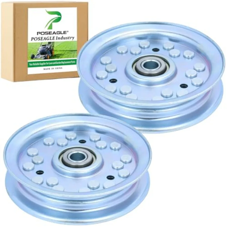 

2 Pack 033-6001-00 4 3/4 Idler Pulley Replaces 033-6001-00 Idler Pulley for Bad Boy Zt Elite 60, Maverick HD, Zt Elite, MZ 42,