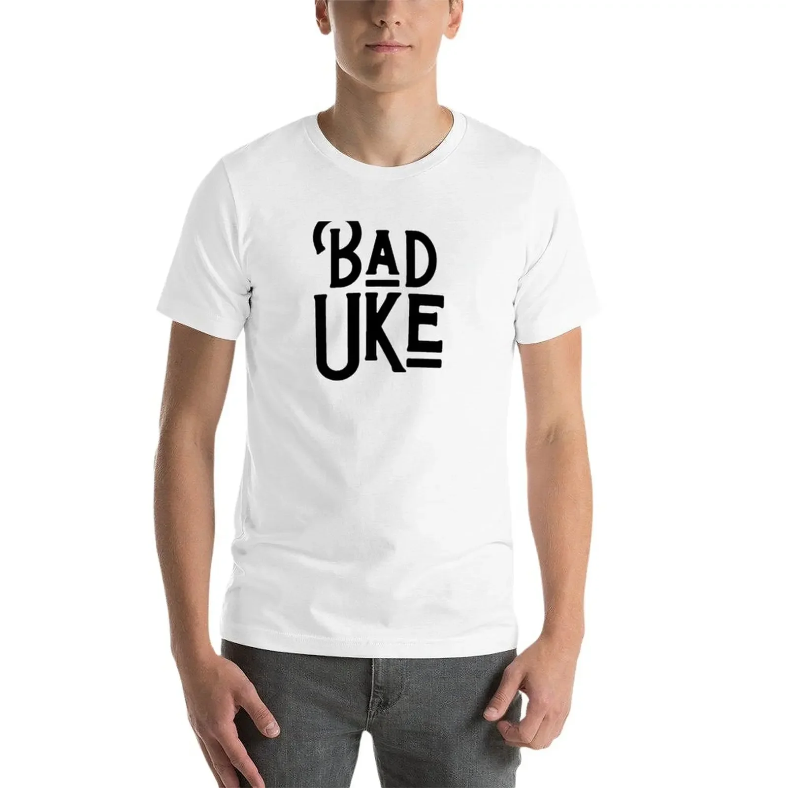 Bad Uke Aikido T-Shirt vintage Blouse sports fans mens white t shirts