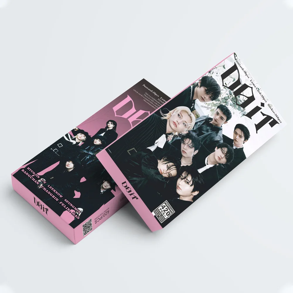 

K-POP 420PCS STRAYKIDS SKZOO New Special DO IT Blessing Card SKZOO 420 Audio Sharing Postcard FELIX Peripheral Gift Card
