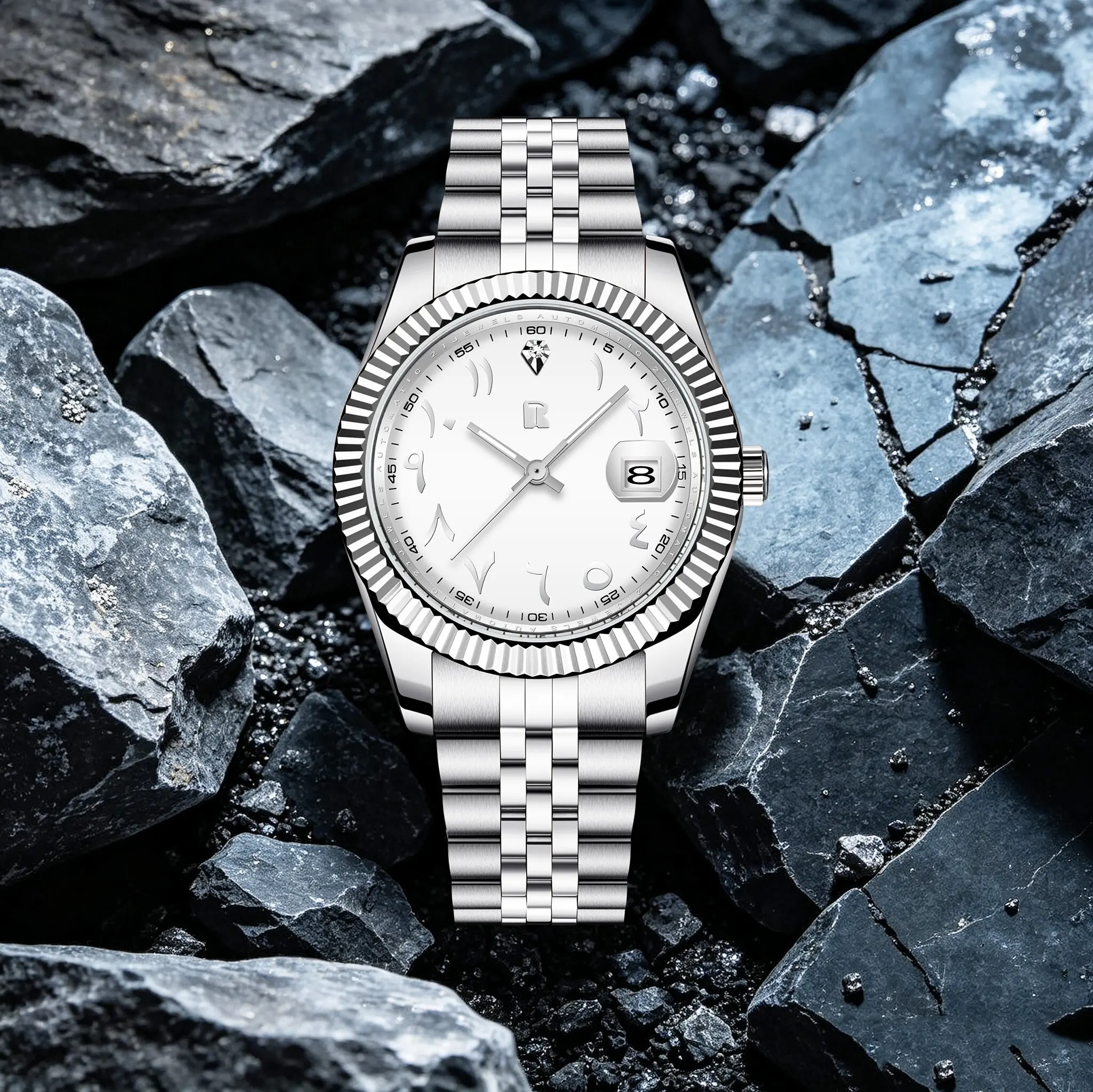 Vintage Fashion Complete - ROSSITIMI Vintage Classic Fashion Men Mechanical