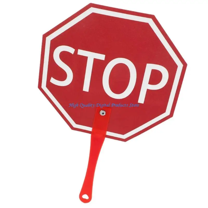 U2JE 휴대용 플라스틱 더블 사이드 GO/STAOP 부호가있는 교실 교실 교육 보조 조기 학습 참여를위한