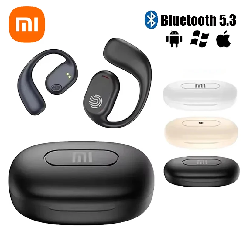 Xiaomi Bluetooth Headphones Bone Conduction Soundgear Sense TWS Ture Wireless Earbuds Sports Waterproof Headset With Mic iOS