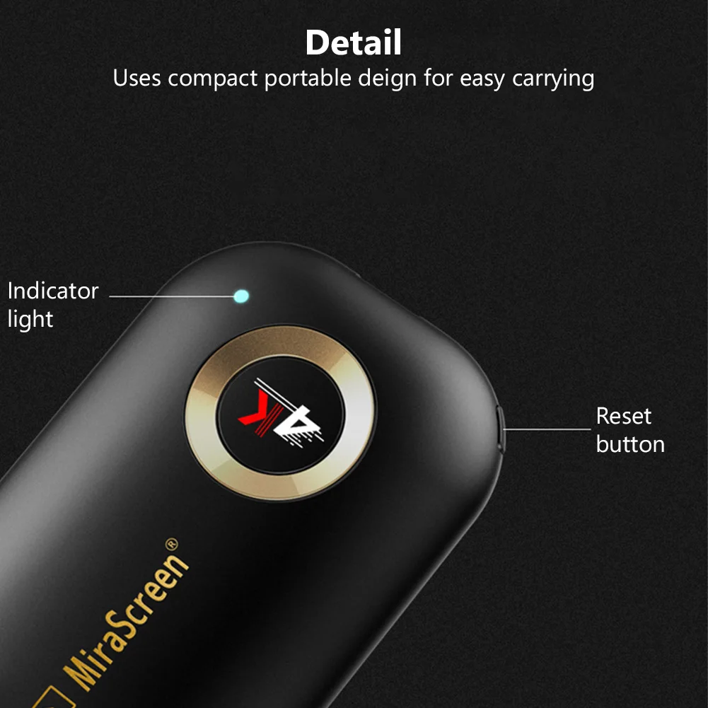 WiFi 2.4G/5G HDMI-Màn Hình Tương Thích Phát 4K Gương Airplay Miracast DLNA Mirascreen Hiển Thị Thu g9 Plus Dành Cho IOS Android