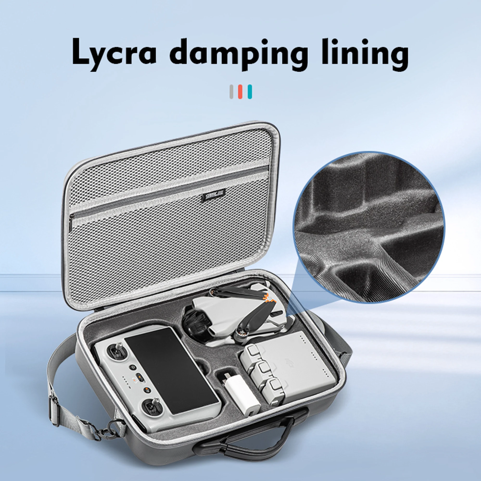 Mini 4 Pro Carry Case, Portable Travel Bag for DJI Mini 3 Accessories  with RC Controller Drone Accessories Shoulder Bag