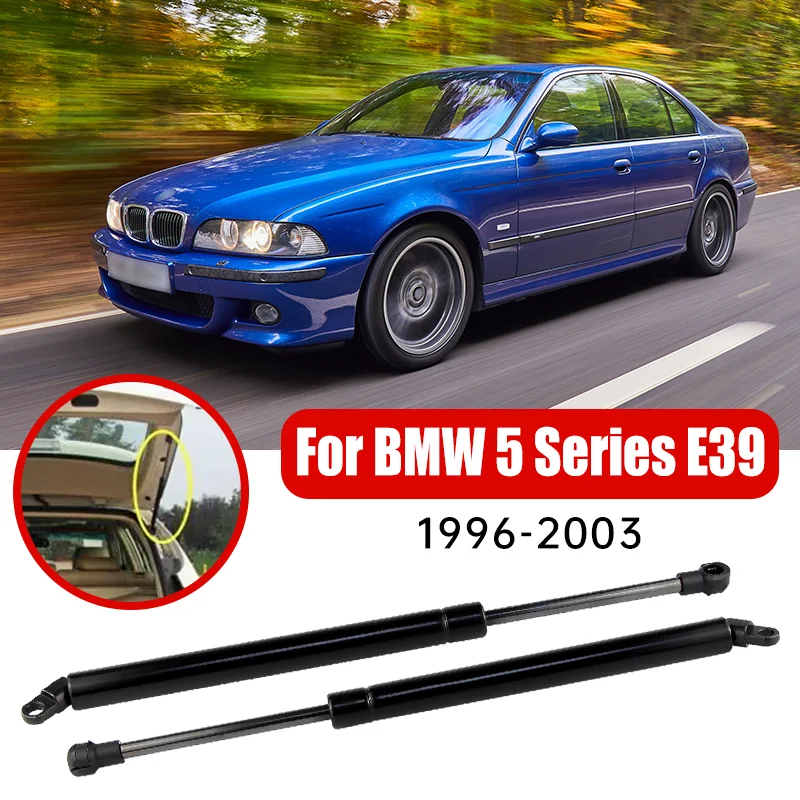 

2PCS For BMW 5 Series E39 1996-2003 OEM#:51248159239, 51248222913 Rear Tailgate Boot Trunk Gas Struts Supports