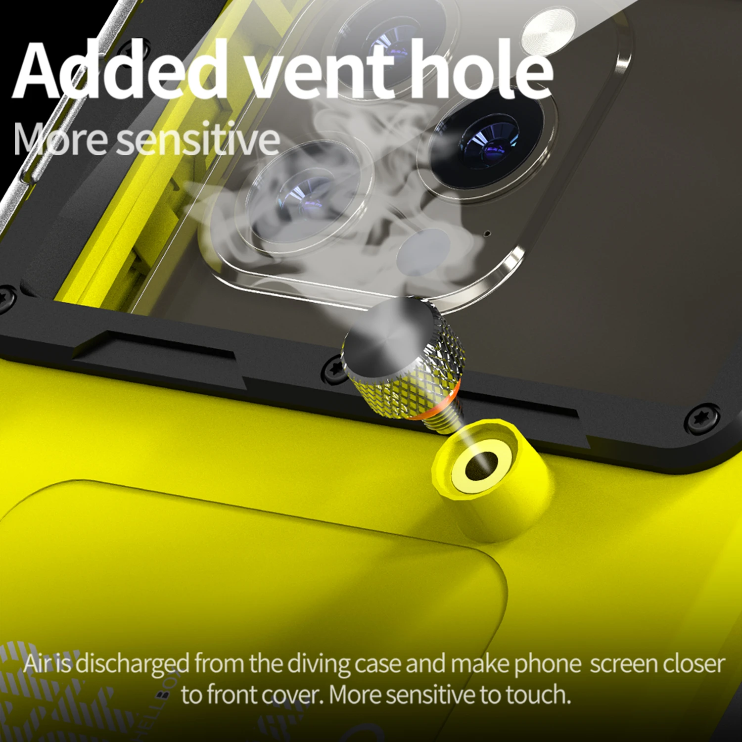 Profesjonalne etui do nurkowania 15M do Samsunga S25 Ultra S24 A16, wodoszczelne obudowy do zdjęć podwodnych dla iPhone 15 14 16 Pro Max — zdjęcie produktu 4