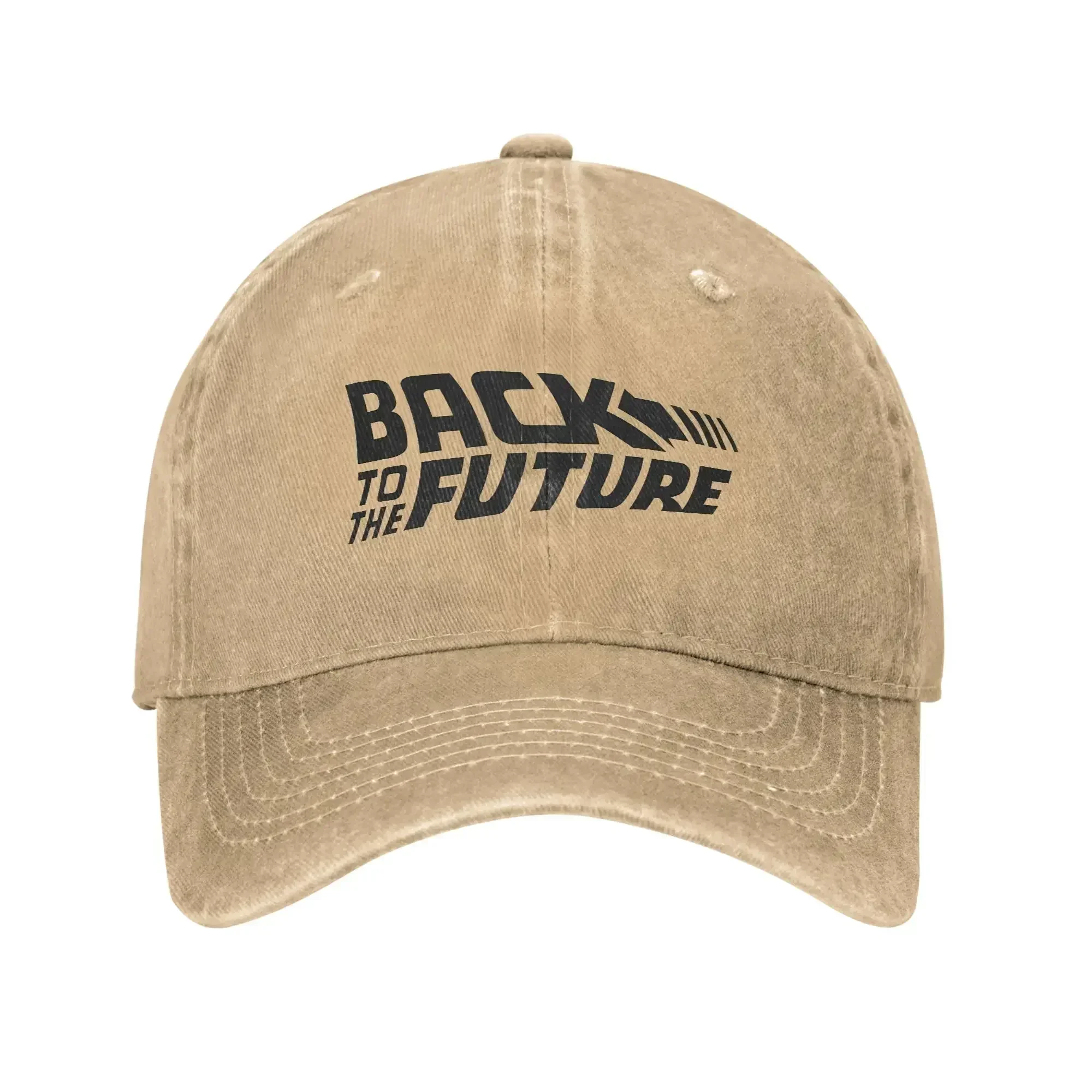 Back To The Future Baseball Cap Casual Couple Women Washed Trucker Hat Hunting Camping Baseball Caps Birthday Present