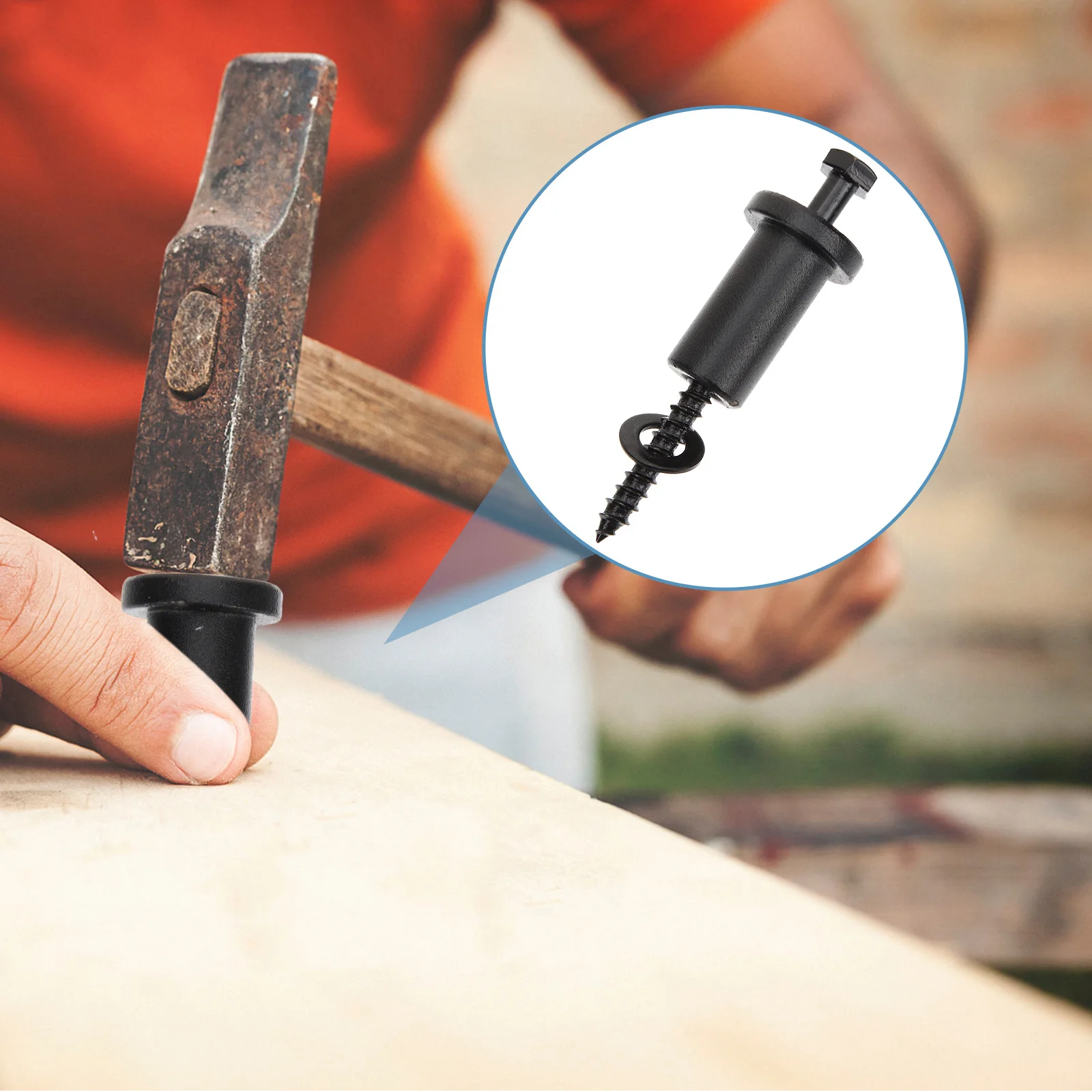 

4Sets Sliding Barn Door Wall Track Spacers Carbon Steel Plastic Repair Kit Sliding Door Track Connector Hardware