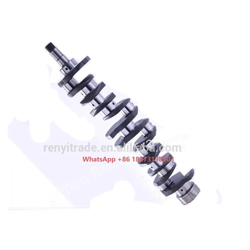 

Factory Wholesale Brand New Isuzu 6BG1 diesel Motor Forged Steel Crankshaft for Excavator Engine Auto Parts