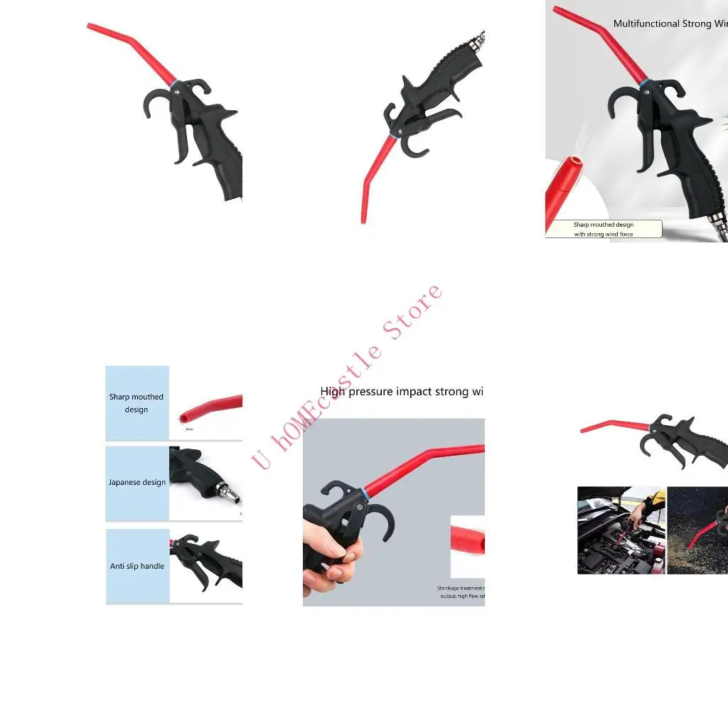 63HF Air Blow Guns with High Nozzle Pneumatic Air Compressor Accessory Tool