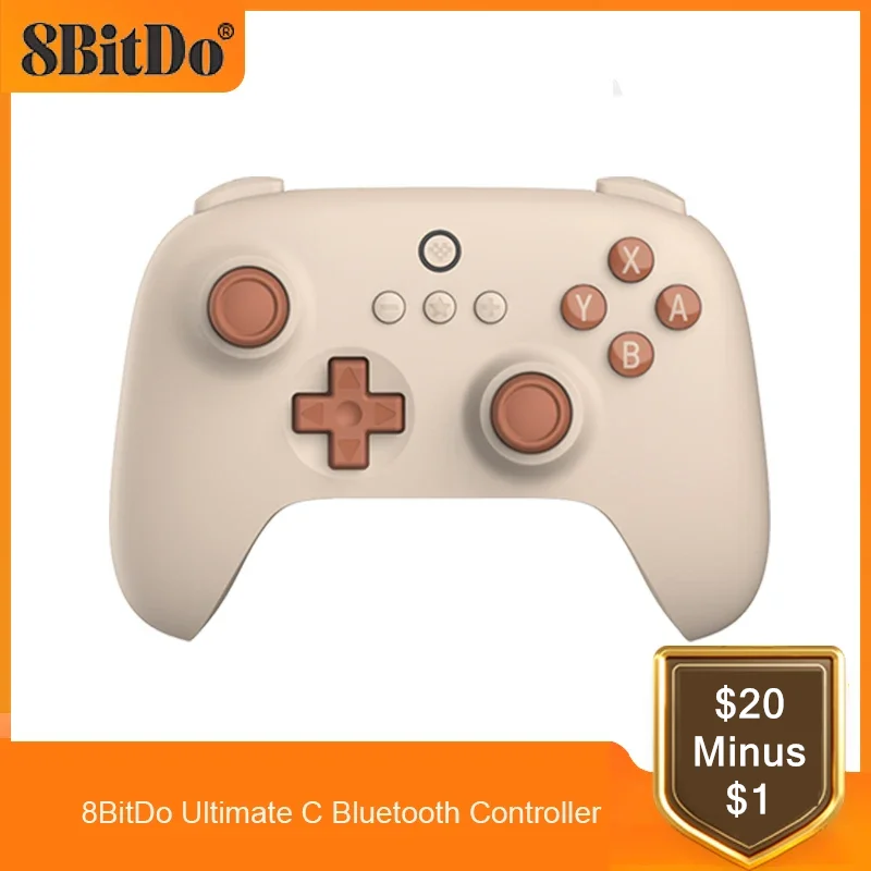 

8BitDo-Ultimate C Wireless ALPS Joystick, Bluetooth Wireless Gamepad, Wired Gaming Controller for Nintendo Switch OLED Lite