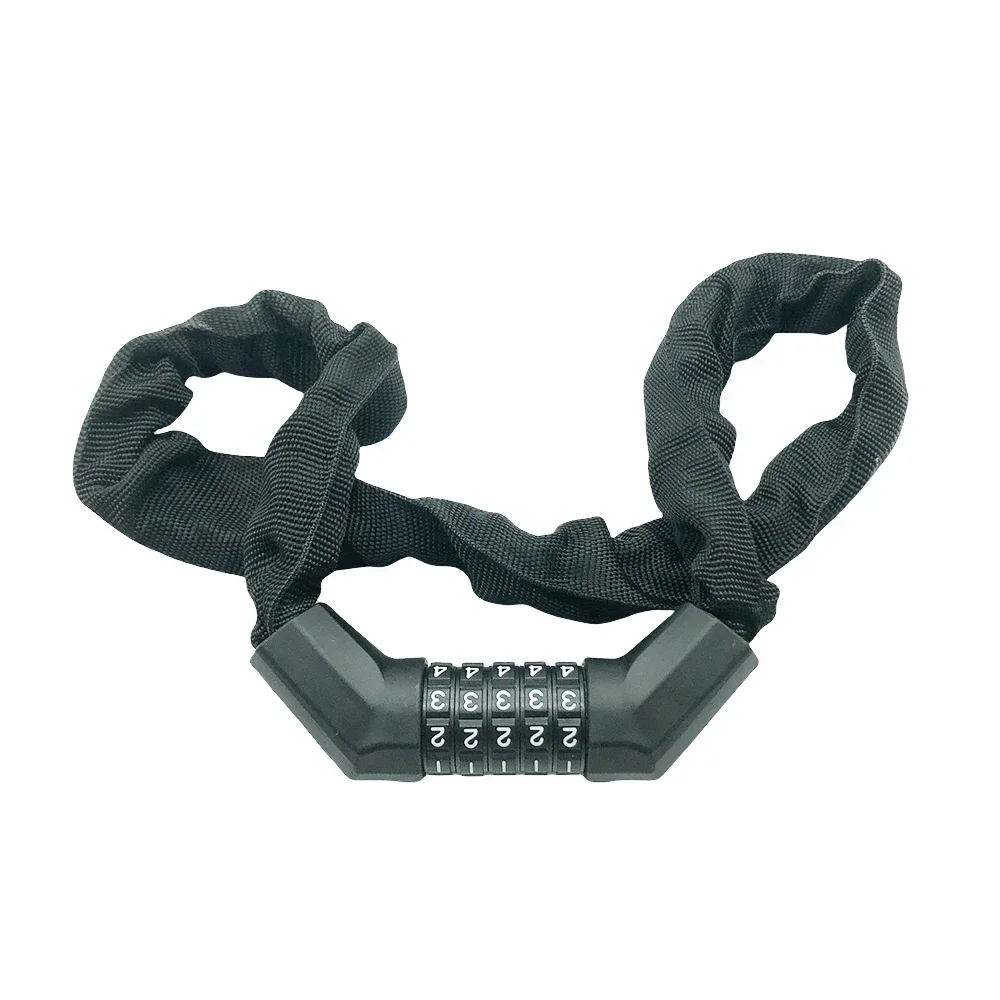 90CM Bike Chain Lock MTB Road Bike Anti-theft Safety Password Bicycle Locks for Scooter Motorcycle Bike Accessories