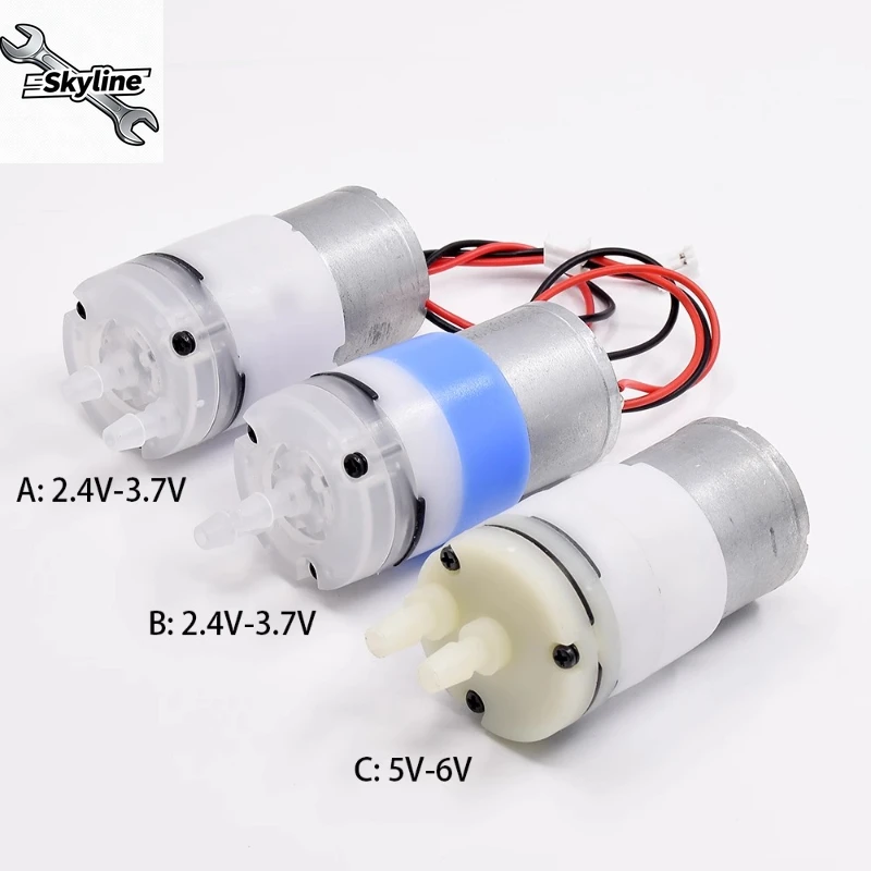 Miniature 310/320 DC motor self-priming small water pump DC3V 3.7V 5V 6V diaphragm mini water pump