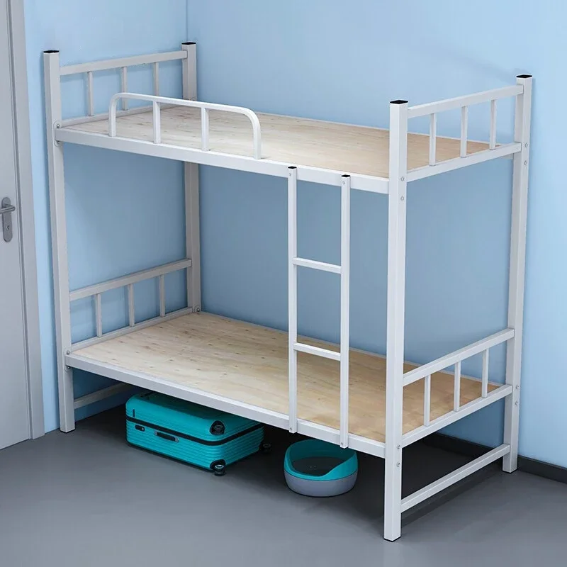 Beds Furniture Frames Kids Loft Hostel Dormitory King Bunk Platform Double for Schools Pink Boys Deck Bed Room