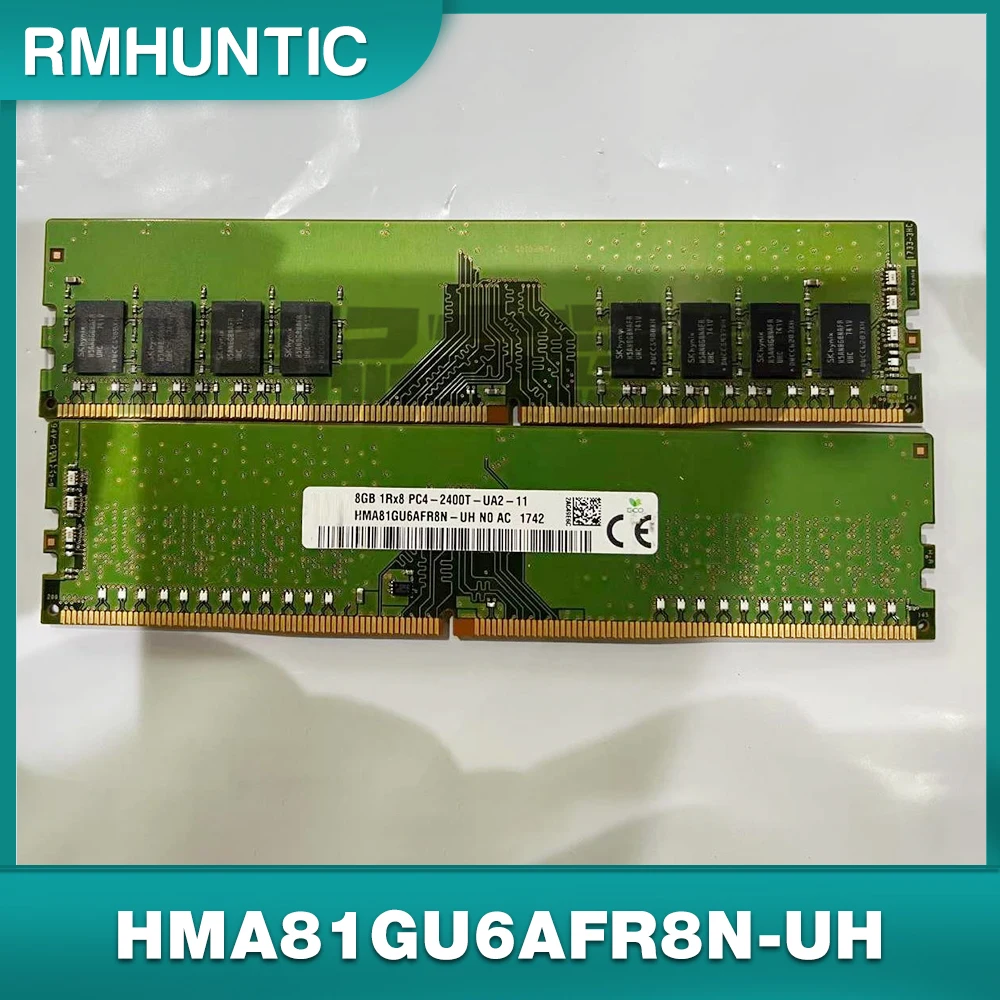 1 Uds 8G 1RX8 PC4-2400T DDR4 para memoria de escritorio SKhynix HMA81GU6AFR8N-UH