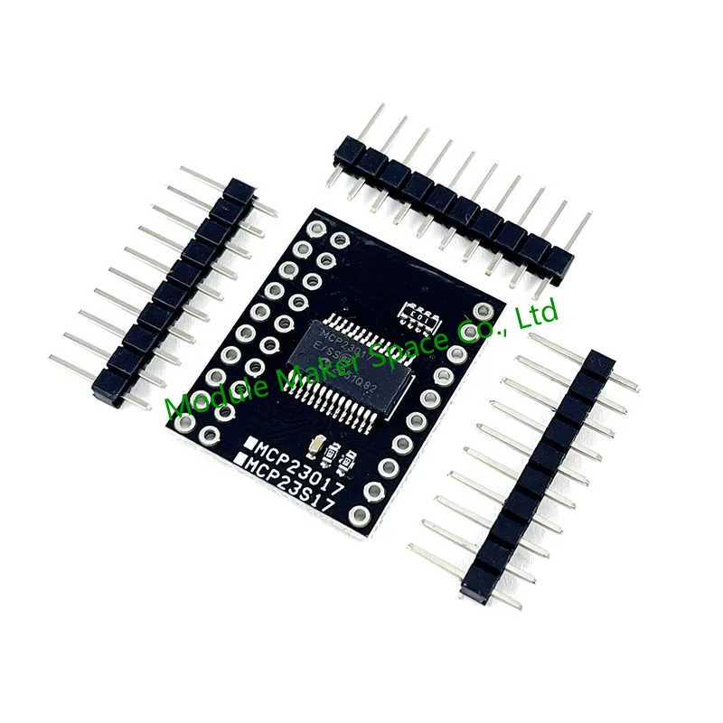 MCP23017 확장 보드 새로운 I2C-IO 포트 모듈 직렬 인터페이스 16비트 I/O 포트 확장기 I2C IIC 직렬 포트
