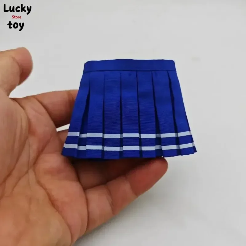 1/6 Scale Female Solider School Uniform JK Pleated Skirt Sailor Dress Clothes Model for 12inch Action Figure Doll Model Toy