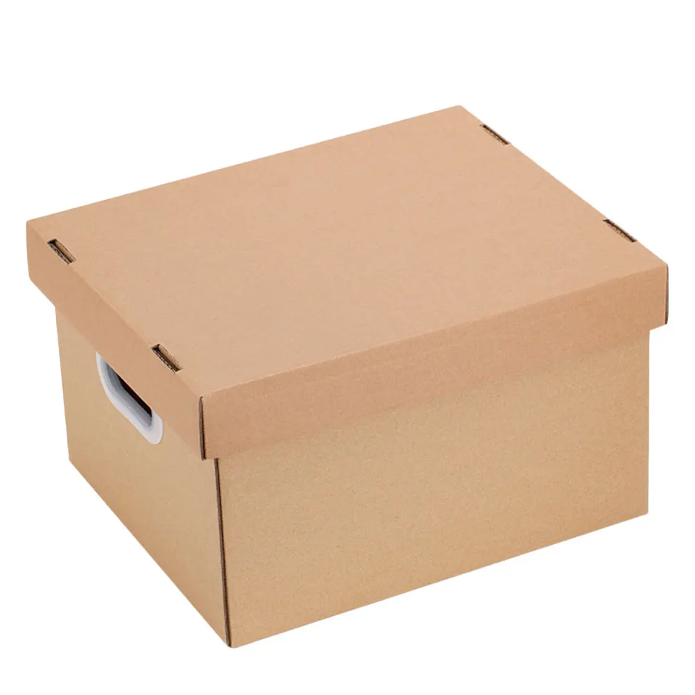 

Storage Box Desk File Organizer Office Boxes Portable Photo Holder Paper Holders Case